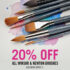 SAA: Save 50% on all your favourite brands and art materials this Autumn