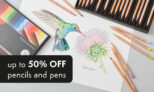 SAA: Up to 50% off pencils and pens
