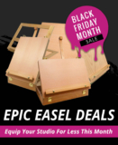 The Art Shop Skipton: Black Friday Month – Epic Easel Deals