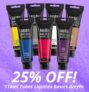 The Art Shop Skipton: 25% Off Liquitex Basics Acrylic Tubes