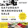 Artway: Warehouse Sale – Saturday 15th June!