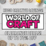 World of Craft Clearance | Big Savings on Premium Craft Supplies
